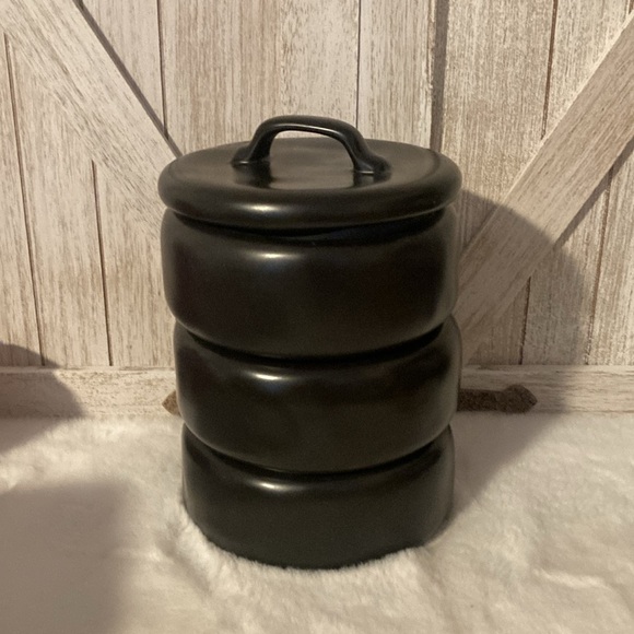 Rae Dunn Stacked Coffee, Tea and Sugar Canister - Picture 2 of 6